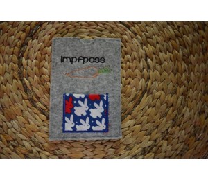 ITH - Stickserie Impfpasshüllen - Hund, Katze, Pferd, Kaninchen